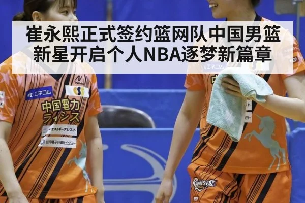 崔永熙正式签约篮网队中国男篮新星开启个人NBA逐梦新篇章
