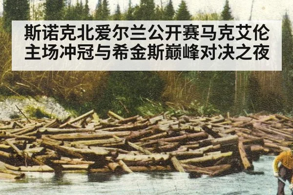 斯诺克北爱尔兰公开赛马克艾伦主场冲冠与希金斯巅峰对决之夜